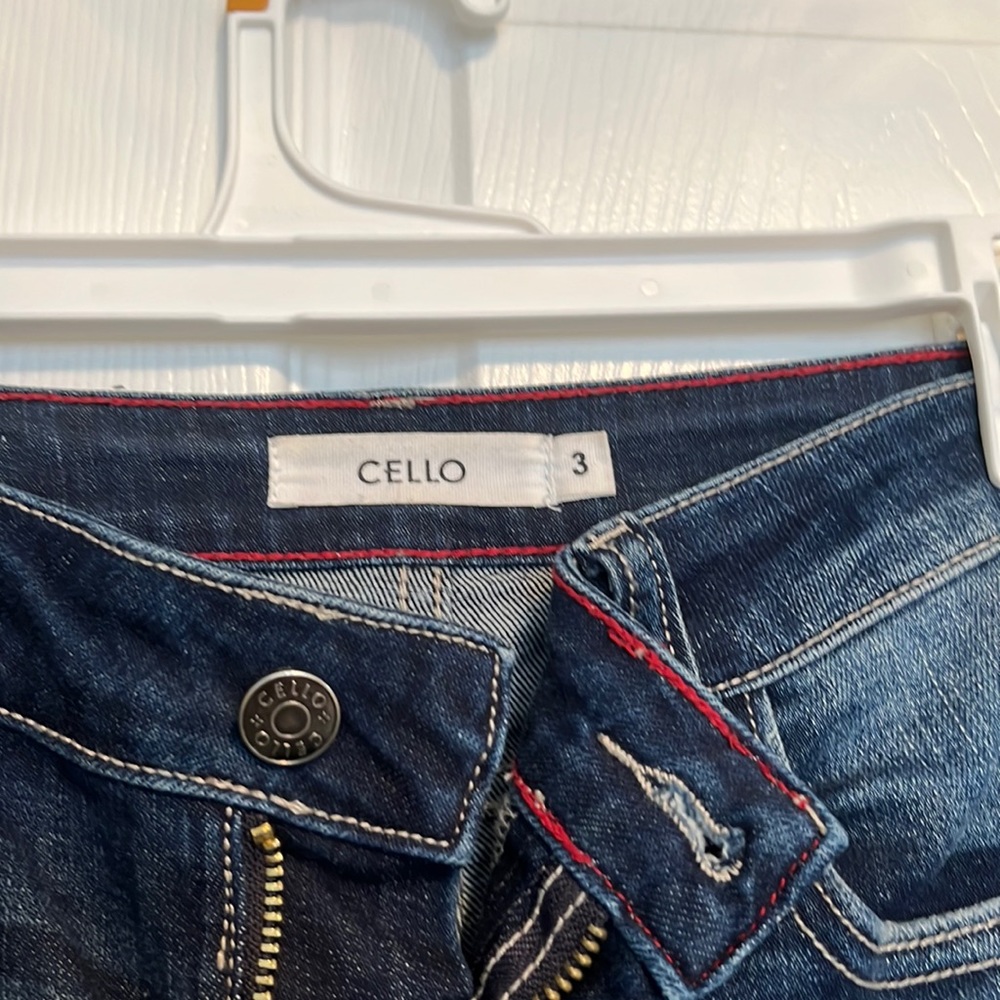 Cello size 3 ripped skinny jeans